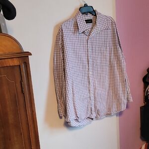 Men's Checkered Button-Up Shirt